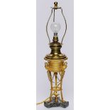 Kl. Tischlampe, Empire-Stil, wohl Anf. 20. Jh.