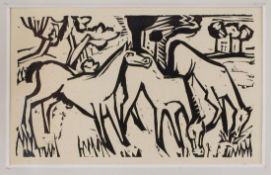 Holzschnitt Ernst Ludwig Kirchner