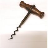 A late 19th century corkscrew