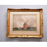 James Paterson (1854-1932) RSA Wenhaston Mill. Watercolour. Signed and dated 1930. 37cm in height by