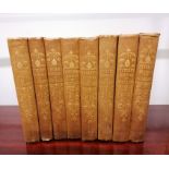 Eight volumes of Patrick Fraser Tytlers Esquire’s history of Scotland dated 1841, Edinburgh, William