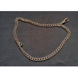 A 15ct gold chain. 32g approximately.