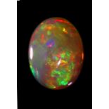 1.185 white opal in case 8.05mm by 6.10mm.