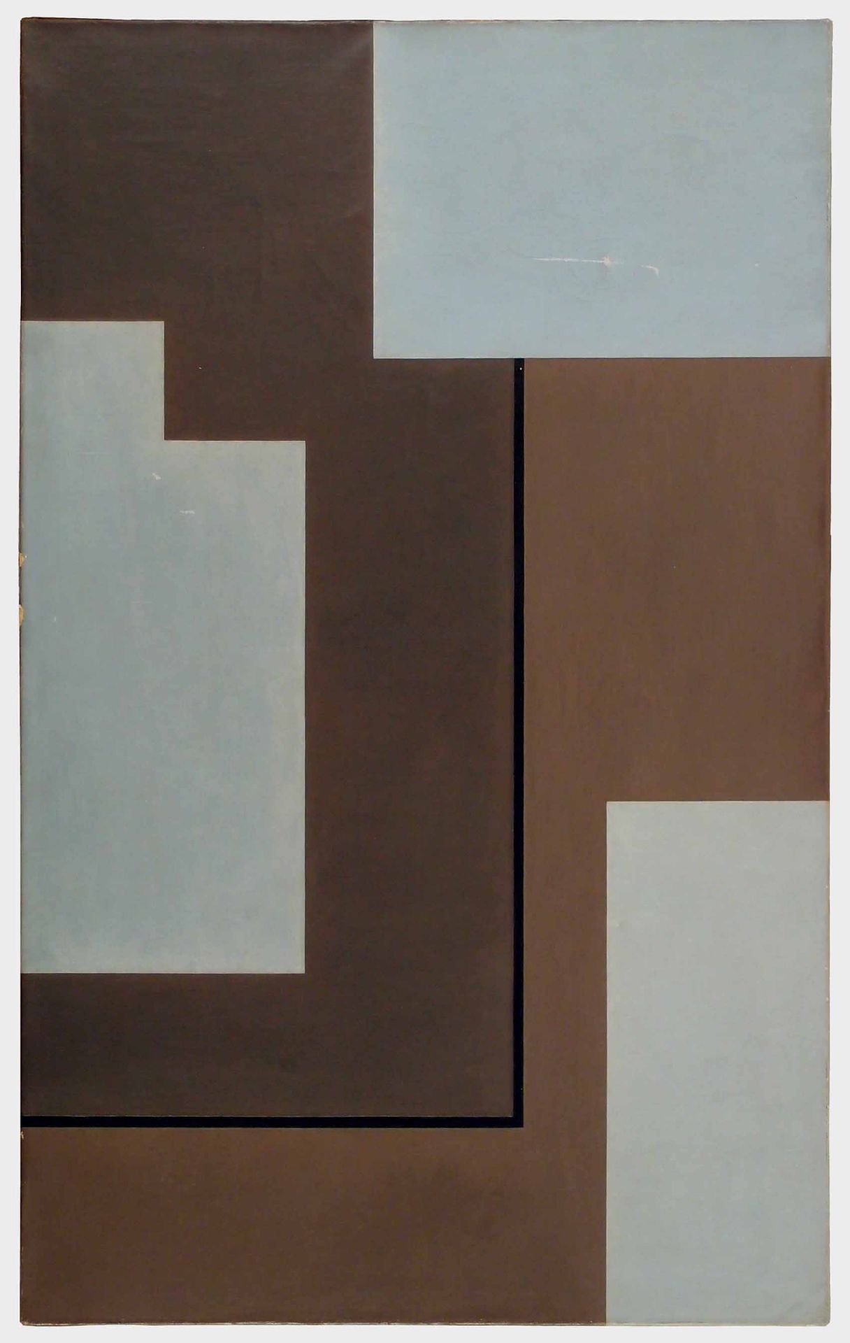 André HeurtauxParis 1898 - 1983 ParisOhne Titel (Composition). Öl auf Leinwand. 1941-45. 81 x 50 cm.