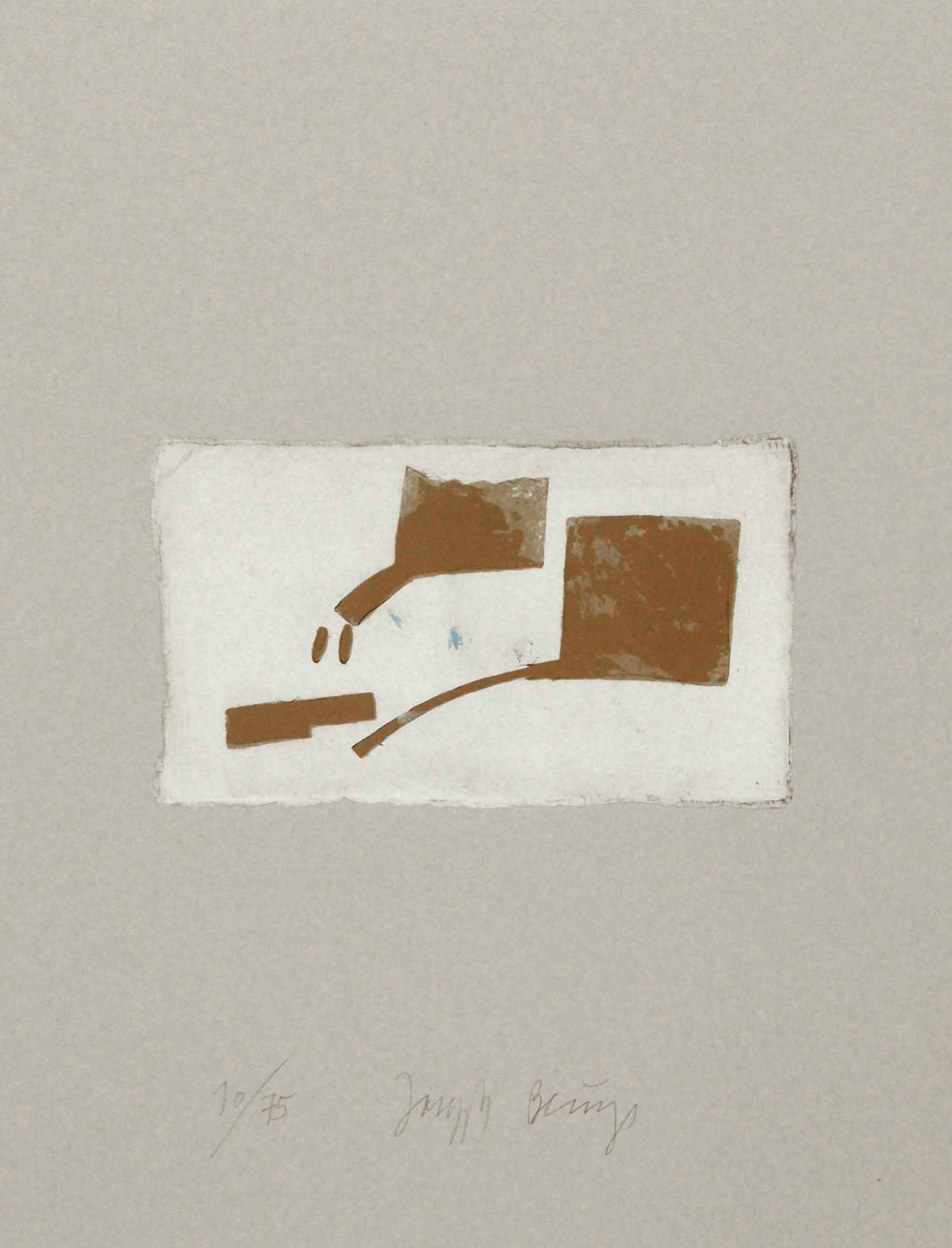 Joseph BeuysKrefeld 1921 - 1986 DüsseldorfSchwurhand. 15 Bll. der Folge. Radierungen, tls. mit - Bild 2 aus 3