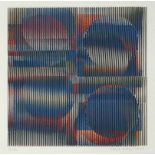 Carlos Cruz-DiezCaracas 1923 - 2019 ParisOhne Titel. Farb. Siebdruck. 1964. 20,2 x 20,2 cm (47 x