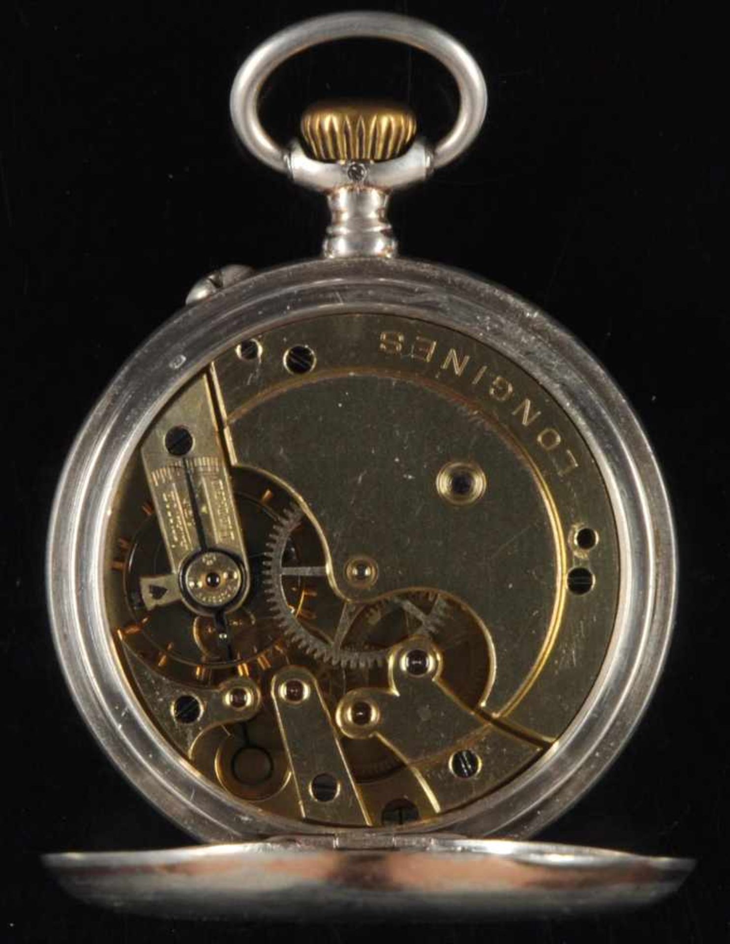 Taschenuhren 1801-1900 Herrentaschenuhr, Longines "Grand Prix Paris" mit separater Sekunde. 1900. - Bild 5 aus 5