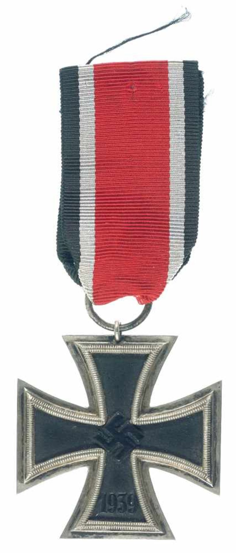 Allg. militärische Auszeichnungen 2. Weltkrieg Eisernes Kreuz 1939 2. Klasse, am Band, Zustand 2.,