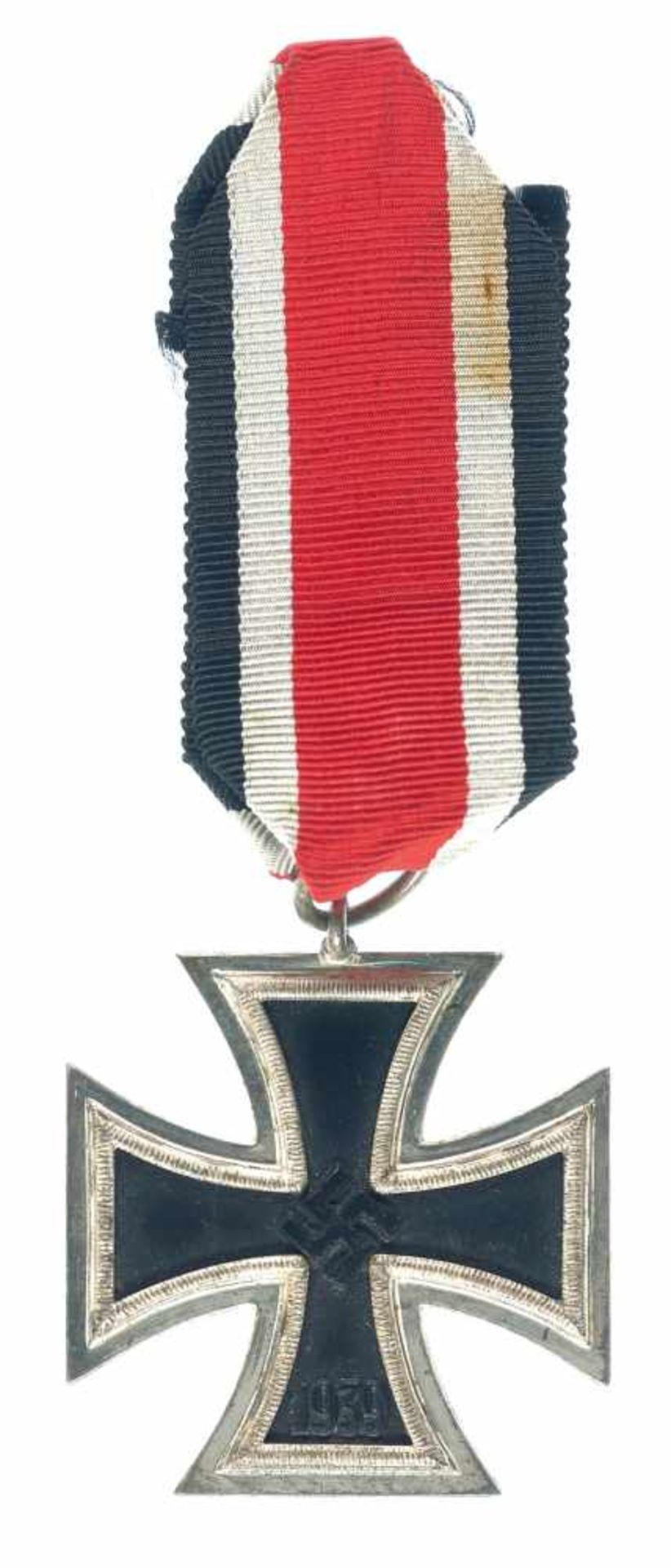 Allg. militärische Auszeichnungen 2. Weltkrieg Eisernes Kreuz 1939 2. Klasse, am Band, Zustand 2.,
