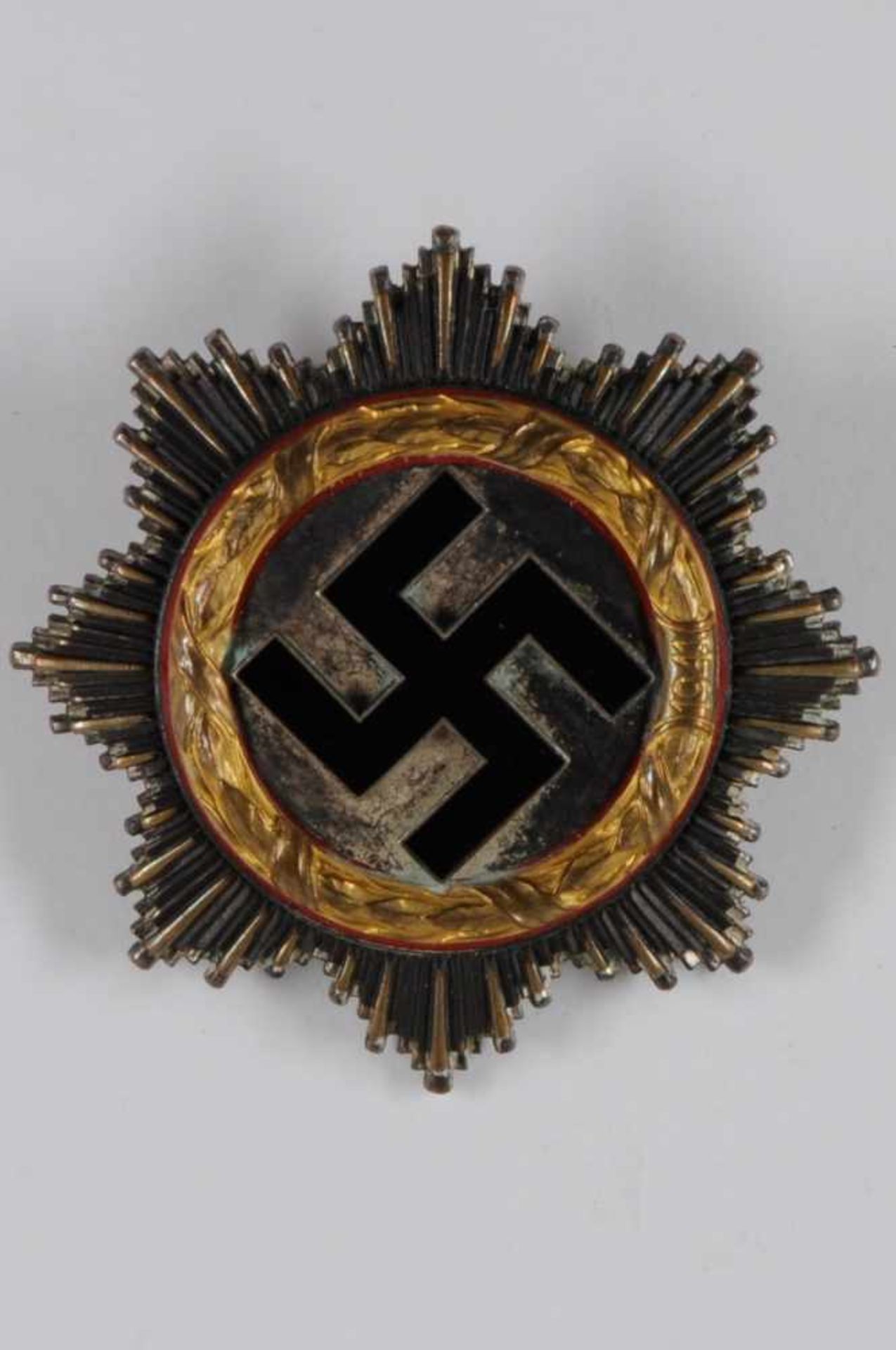 Allg. militärische Auszeichnungen 2. Weltkrieg Deutsches Kreuz in Gold, leichte Ausführung 44,47 - Bild 3 aus 4