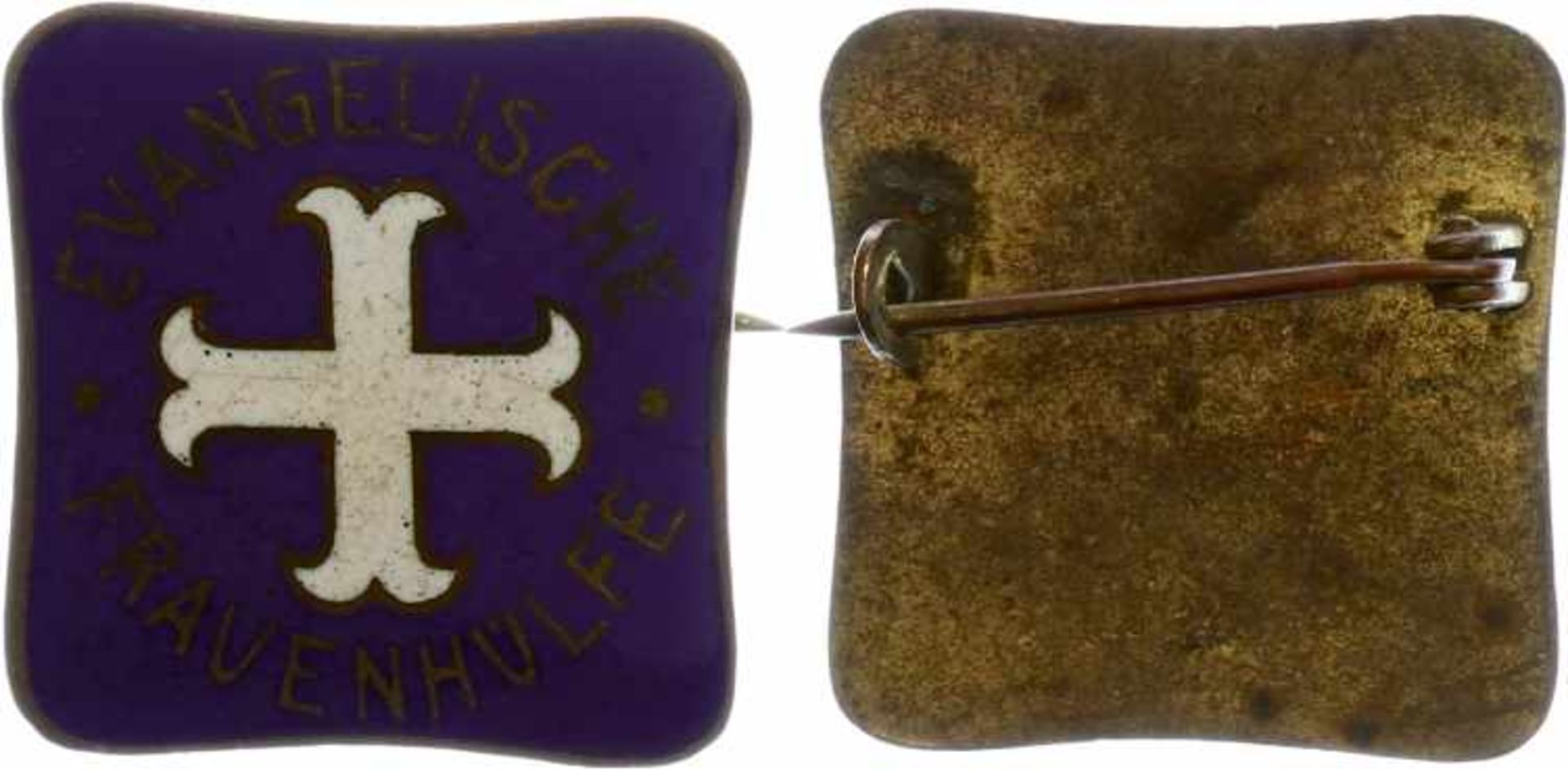 Kleinabzeichen, Mitgliedsnadeln 1871-1945 Evangelische Frauenhilfe, Mitgliedsabzeichen, 5. Form "