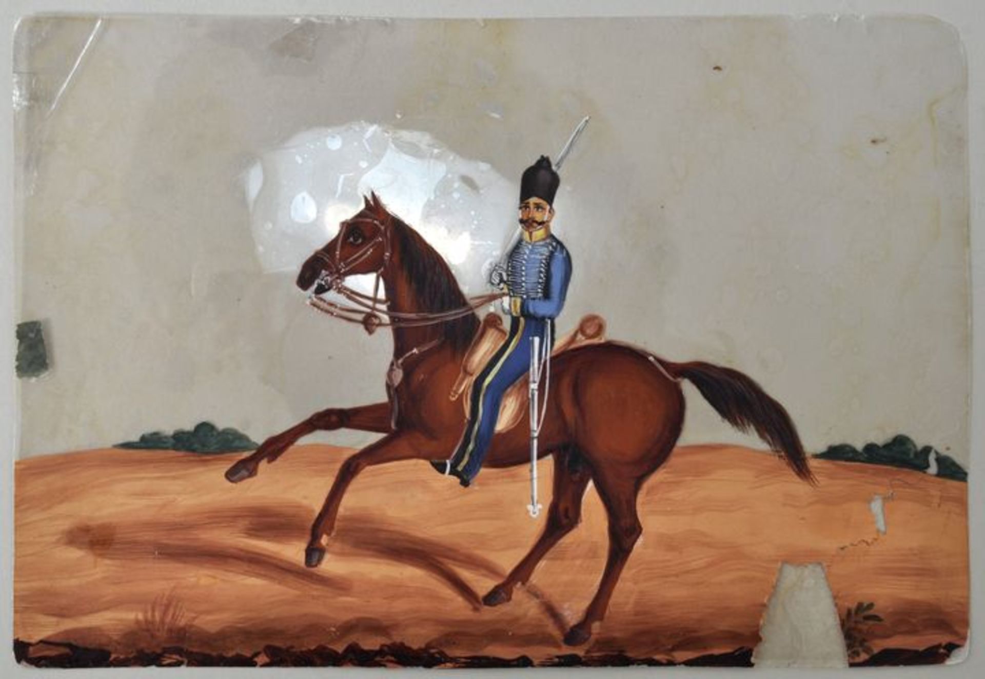 Company Paintings. Mika. Indien. Um 1850. - Bild 4 aus 4