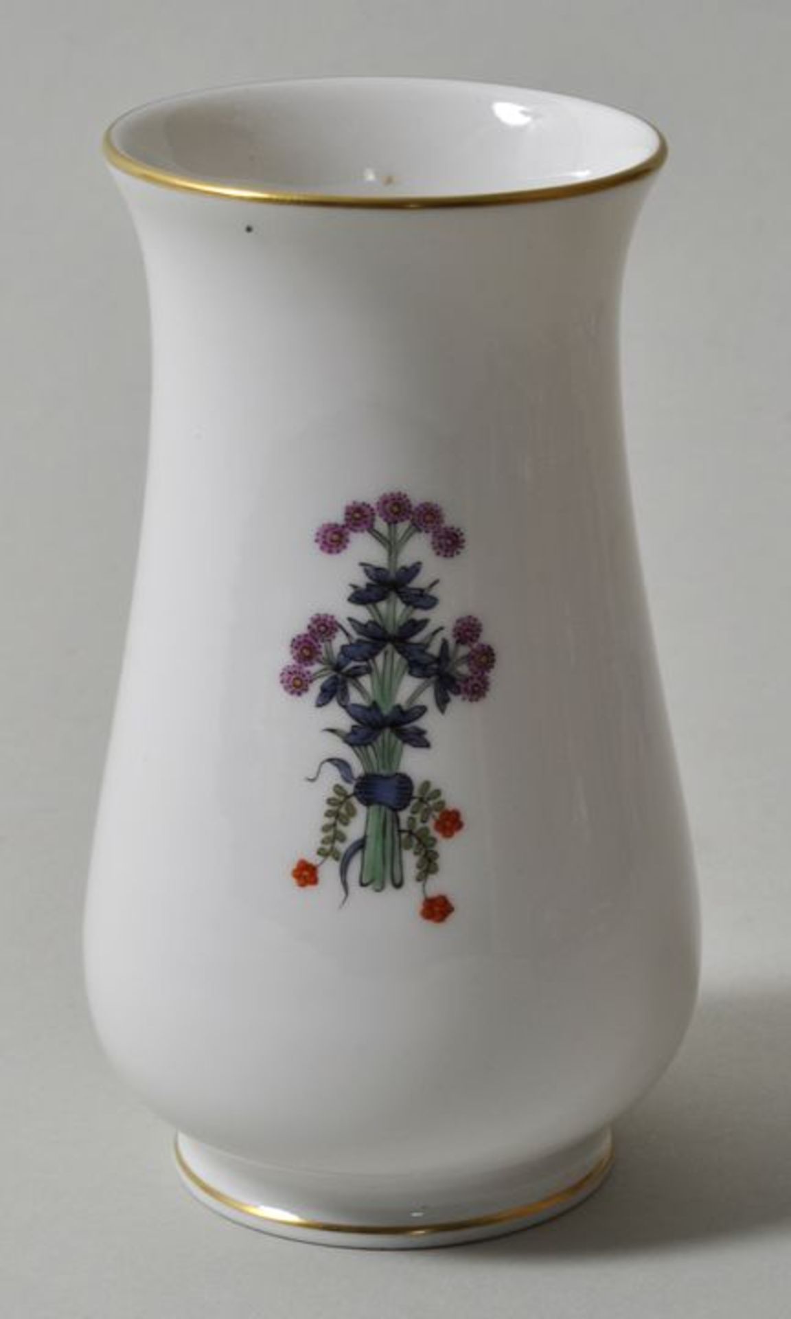 Kleine Vase, Meissen, 2. H. 20. Jh. - Bild 2 aus 3