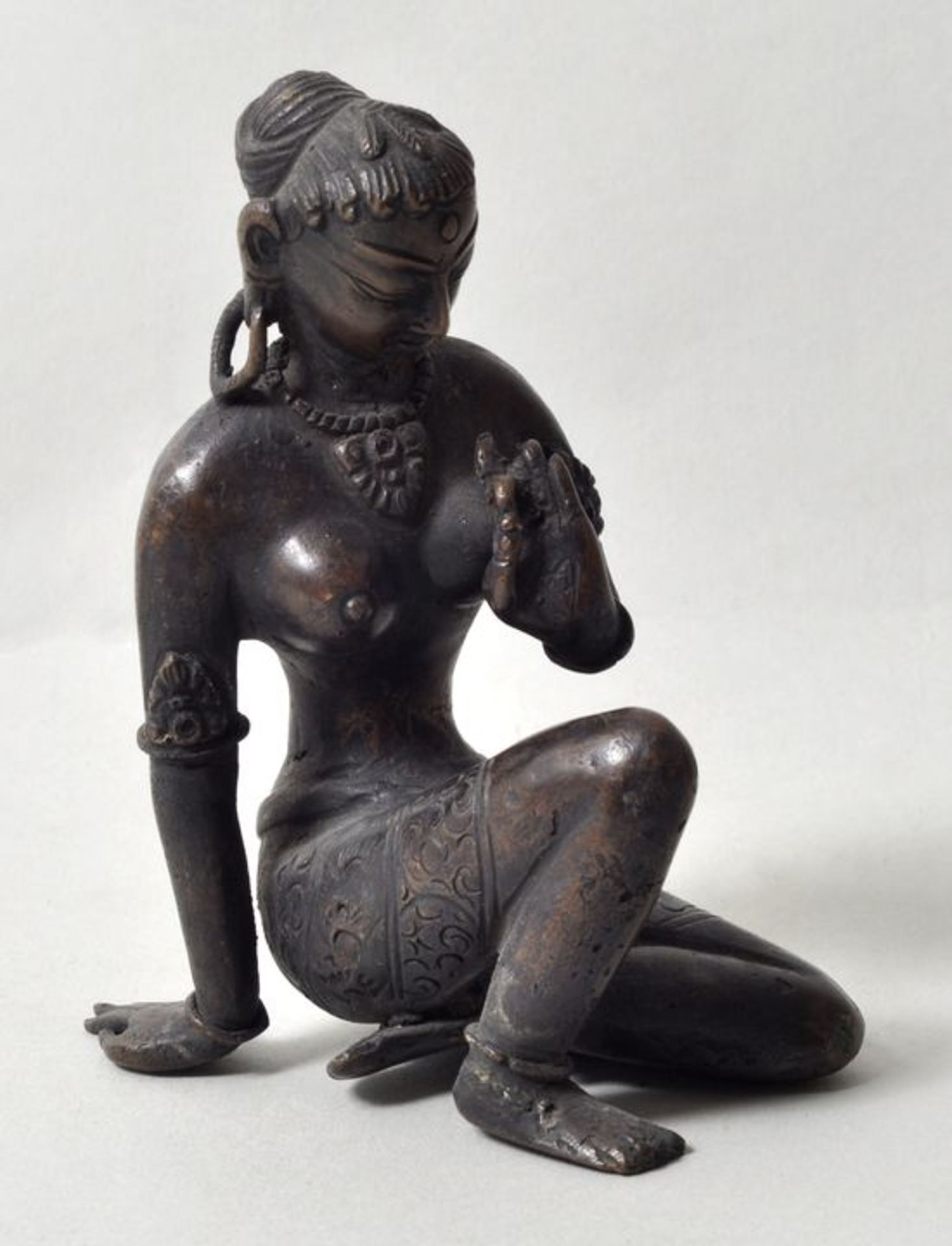 Weibliche Gottheit Tara, Indien, 20. Jh.