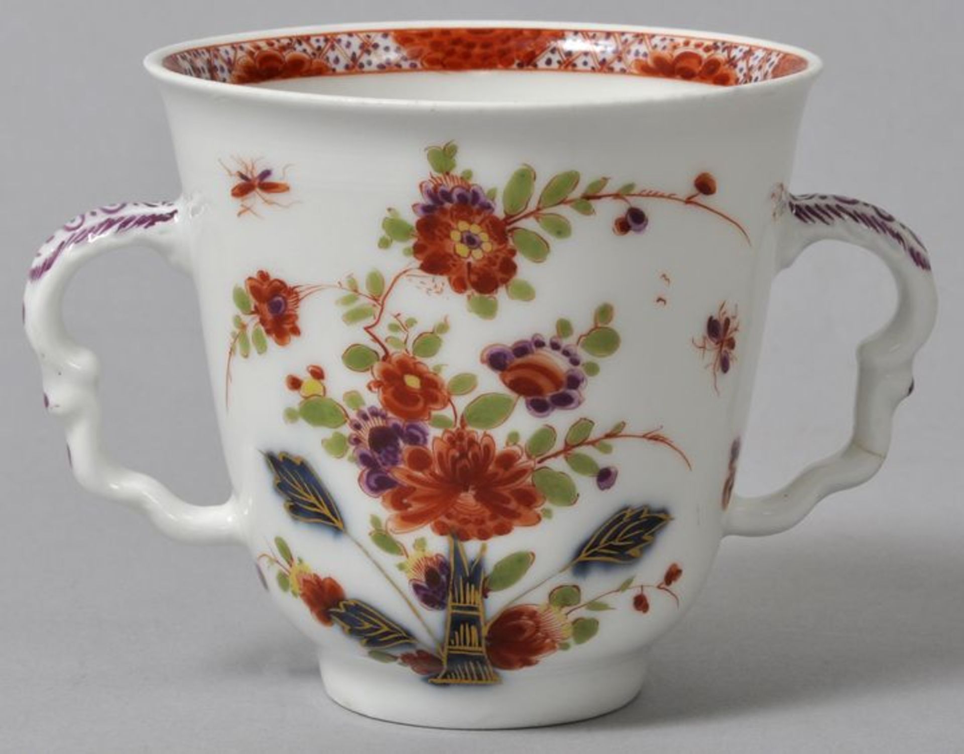 Doppelhenkelbecher, Meissen, 1730-35