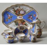 Dejeuner, Meissen, Bemalung Helena Wolfsohn, ca. 1860