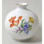 Kugelbauchvase, Meissen, 2. H. 20. Jh.