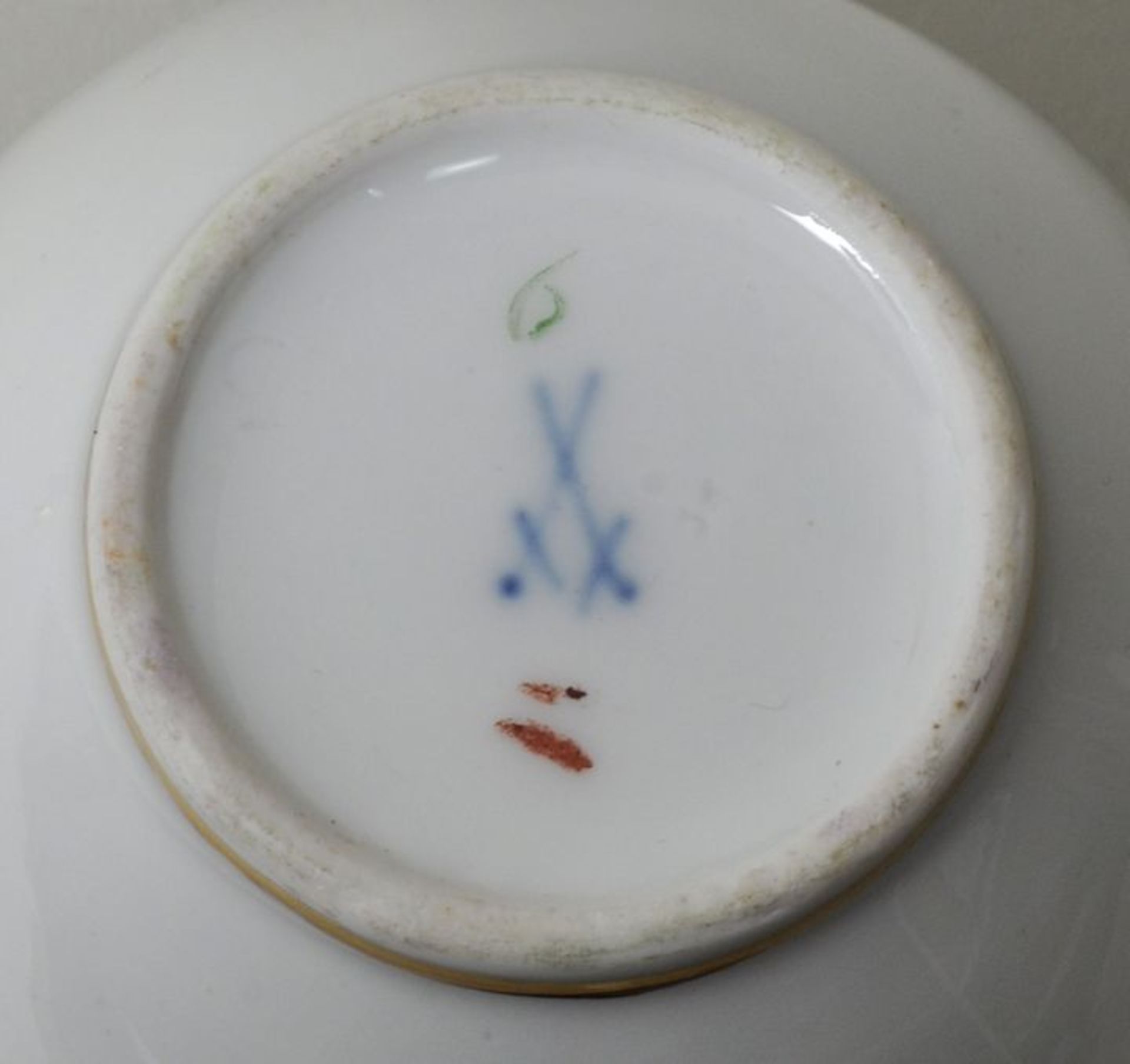 Biedermeier-Kaffeeservice-Teile, Meissen, 1. H. 19. Jh. - Bild 2 aus 2