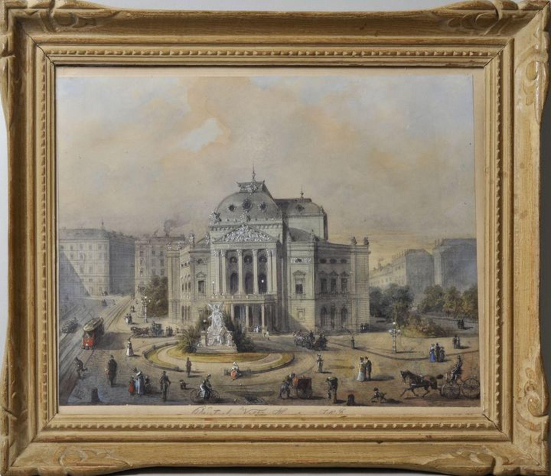 Frey, Johann Wilhelm. 1830 Rastatt-1909 Wien - Bild 2 aus 2