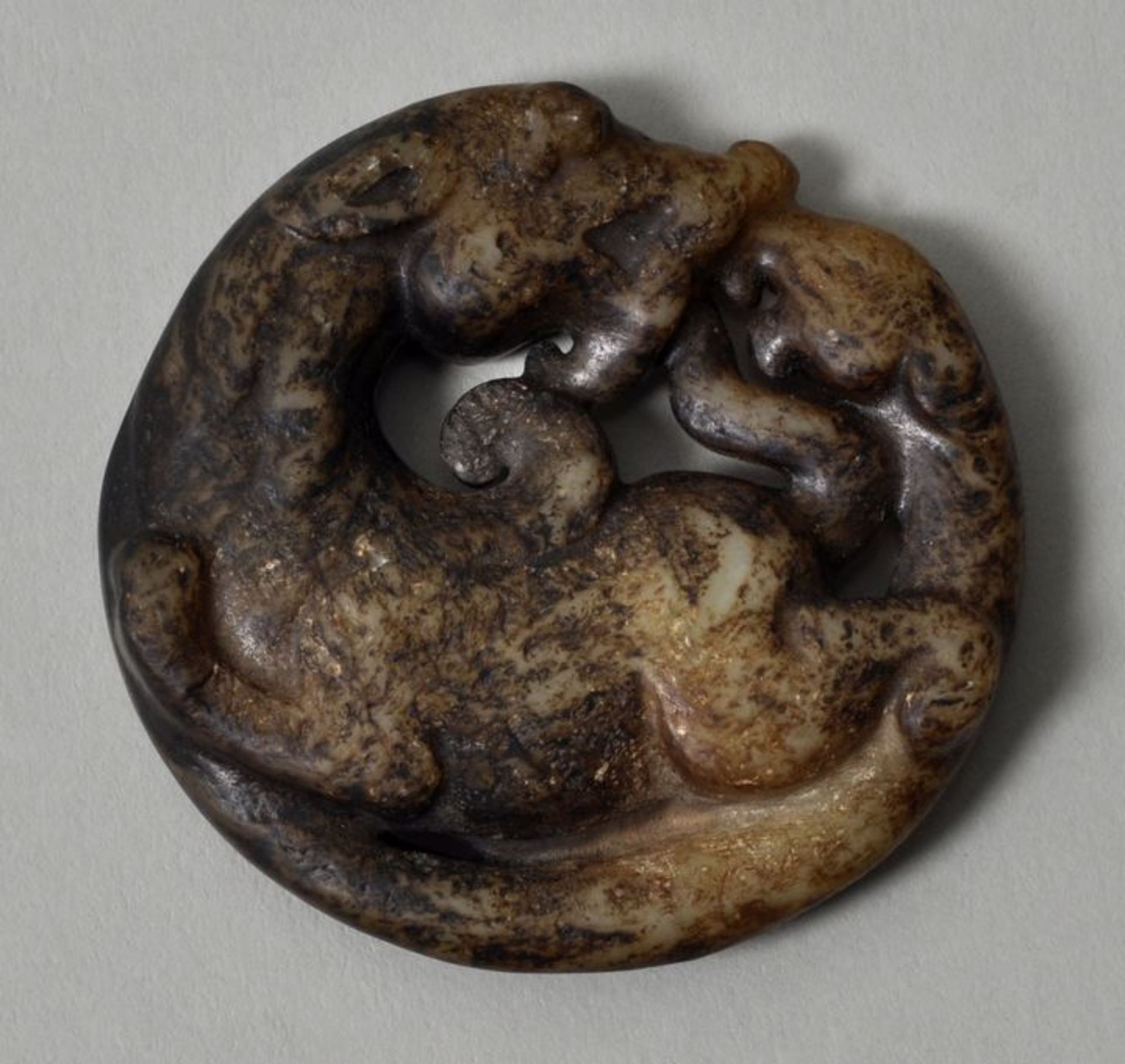 Amulett, China, vermutl. Qing-Dynastie (19. Jh.) - Bild 2 aus 2