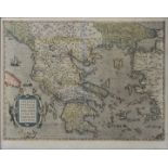 Karte von Kleinasien: "Graeciae universiae secundum Hodiernum situm neoterica descriptio",