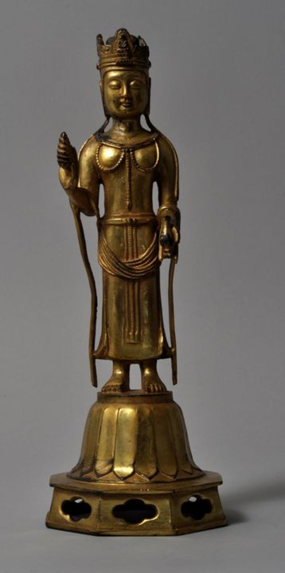 Figur eines Buddha oder Guanyin, Korea