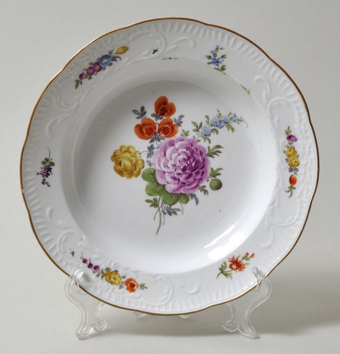 Tiefer Teller, Meissen, um 1770