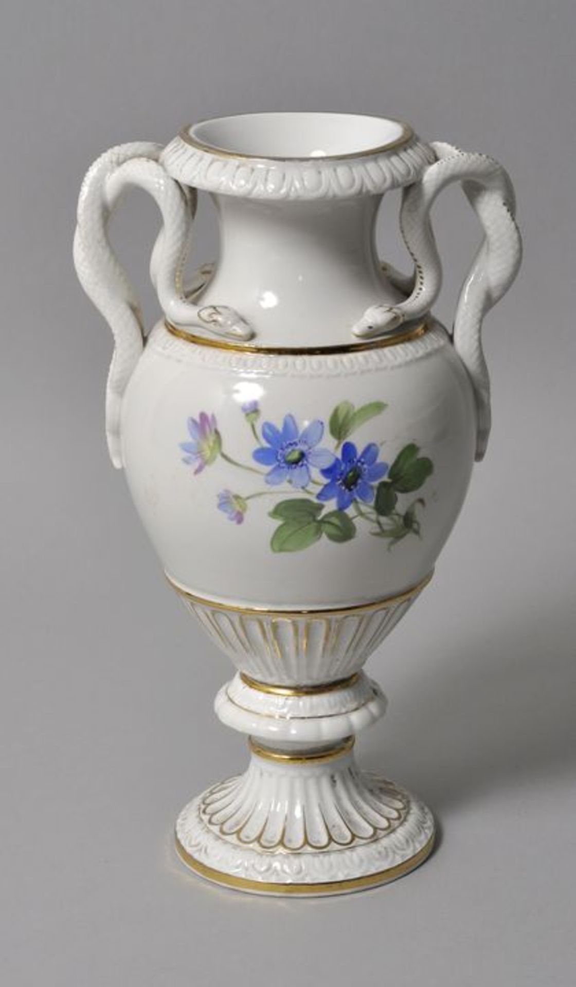 Schlangenhenkelvase, Meissen, ca. 1900