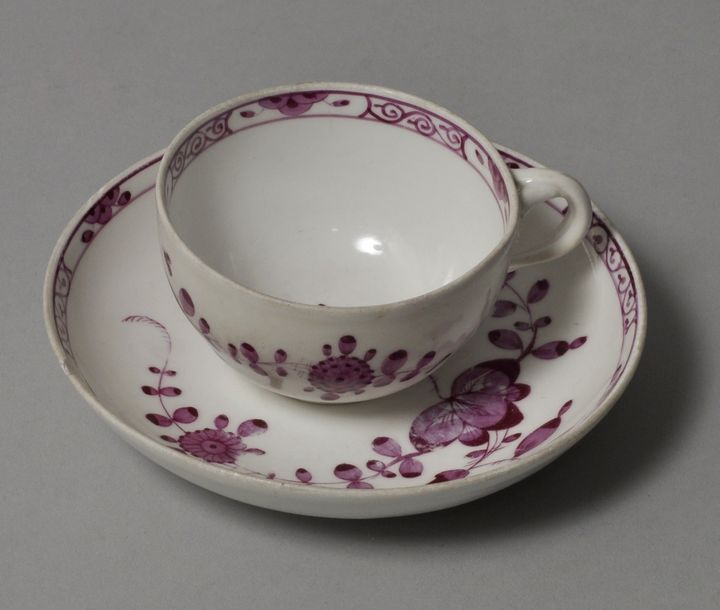 Tasse mit Untertasse, Meissen, Marcolini, 1774-1814