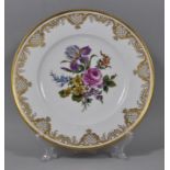 Platzteller, Meissen, um 1900