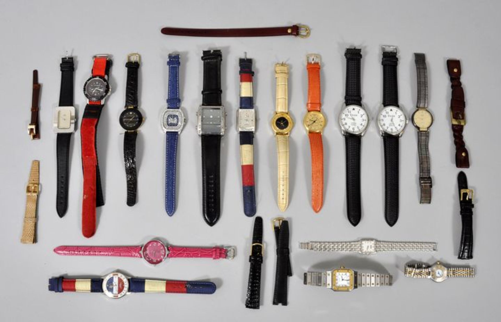 Konvolut Quartz-Armbanduhren, ca. 1980-2000