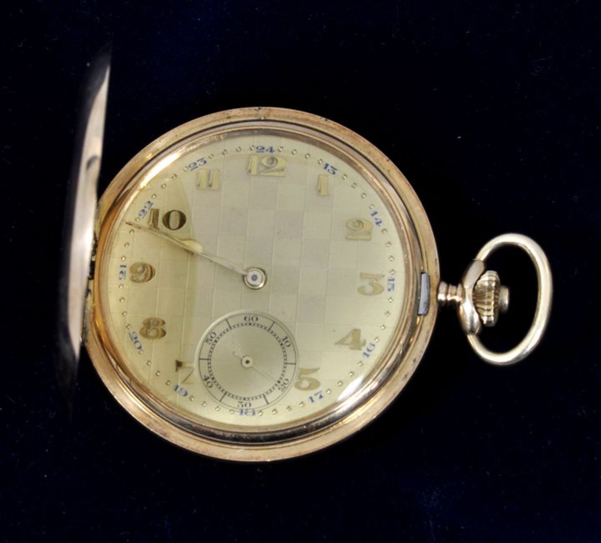 Schweizer Gold-Herrentaschenuhr, um 1930