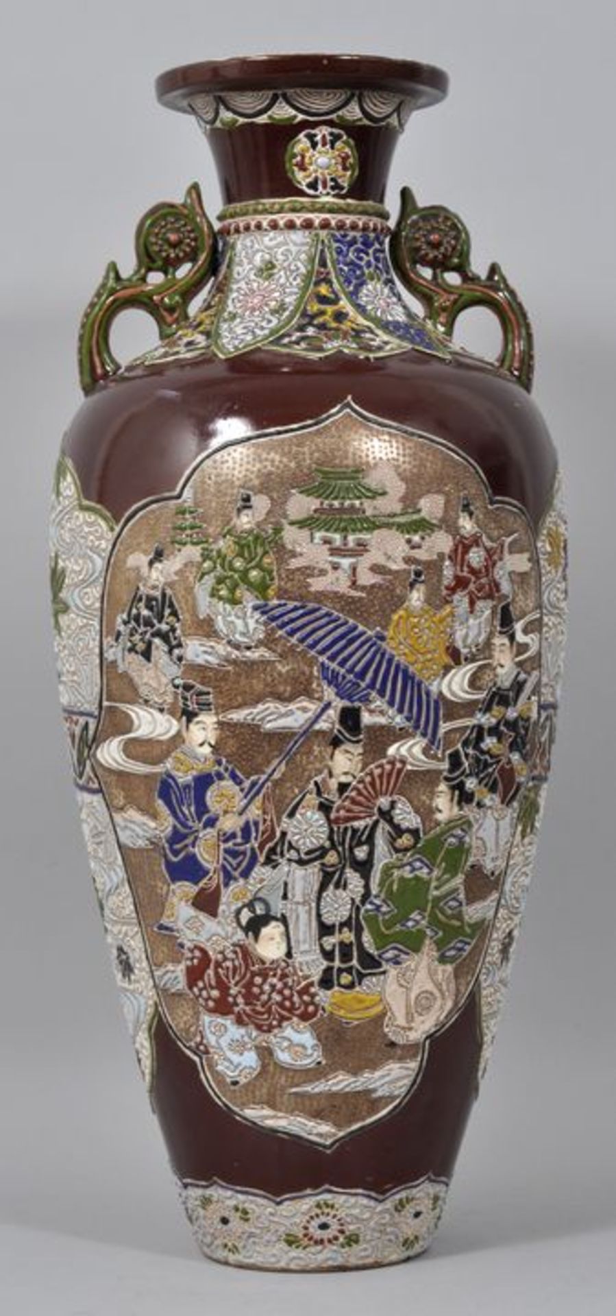 Große Vase, Japan, Meiji-Periode (1868-1912) - Bild 2 aus 2