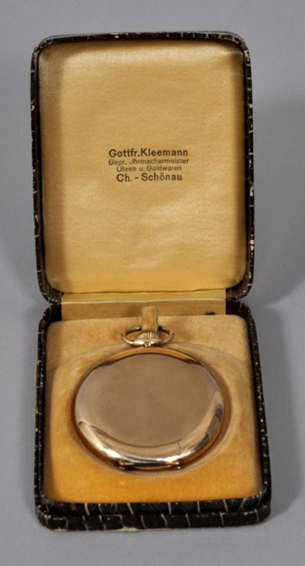 Schweizer Gold-Herrentaschenuhr, um 1930 - Bild 3 aus 4