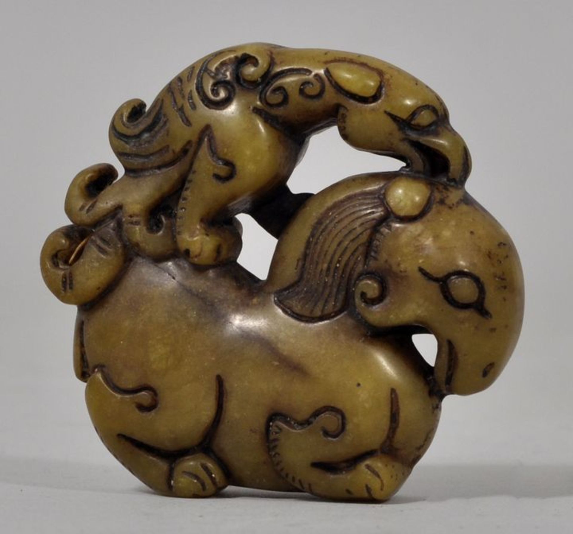 Jade-toggle, China, Qing-Dynastie