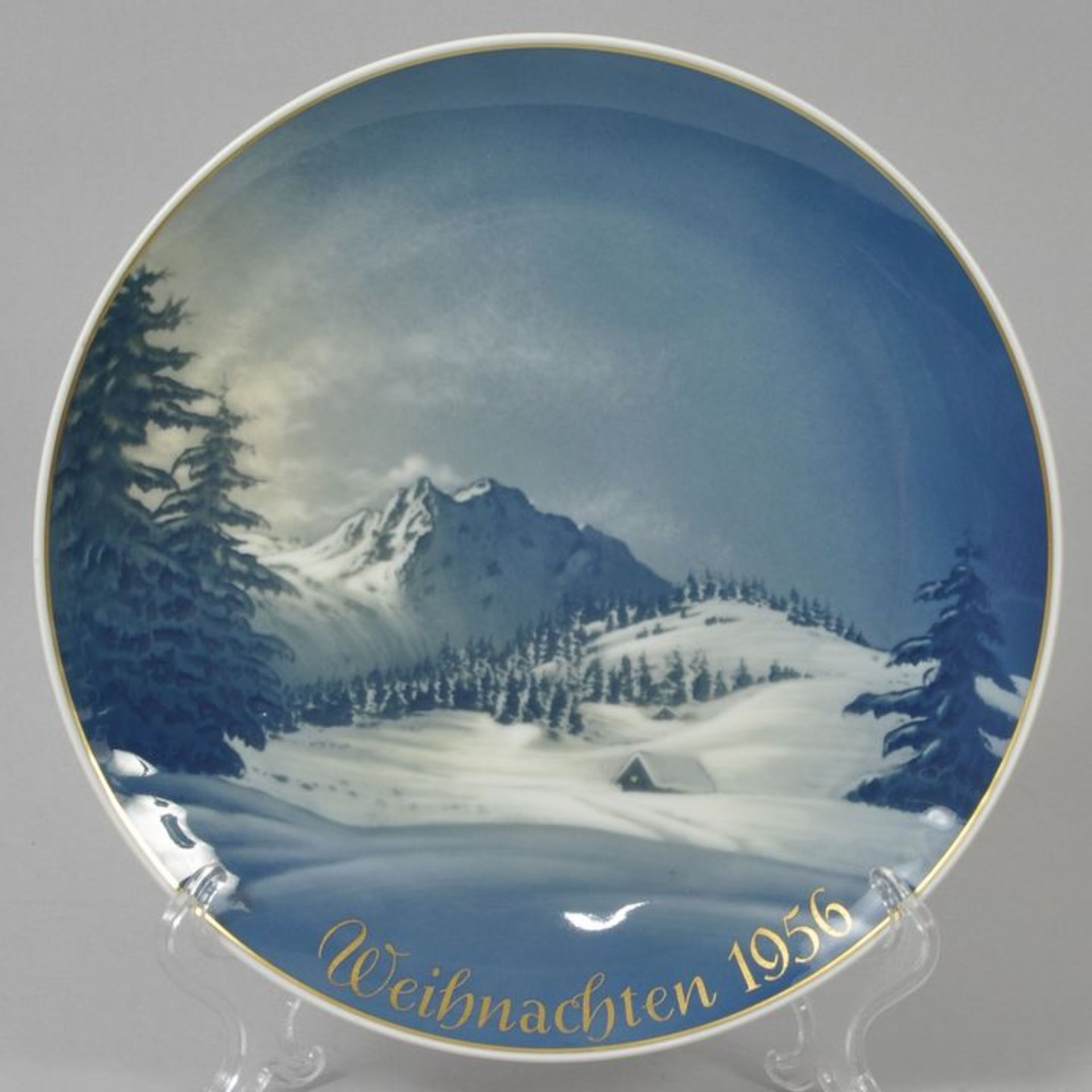 Weihnachtsteller, Selb, Rosenthal, 1956