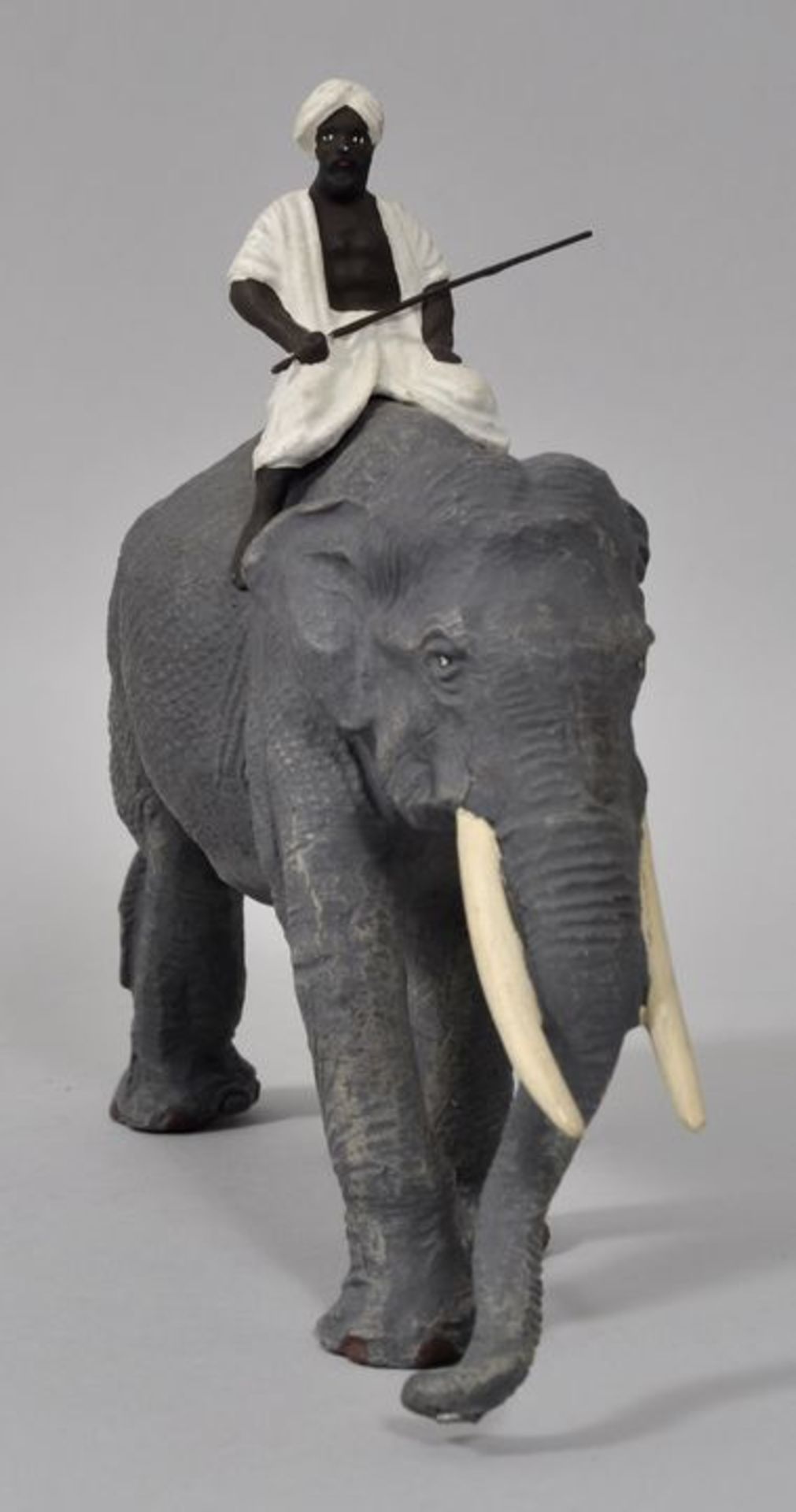 Elefant mit Mahout, Lineol AG Brandenburg, 1925/1939