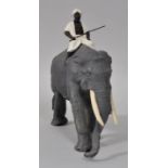 Elefant mit Mahout, Lineol AG Brandenburg, 1925/1939