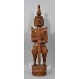 Wächterfigur Yaksha/ Sahassa Deja, Thailand, 2. H. 20. Jh.