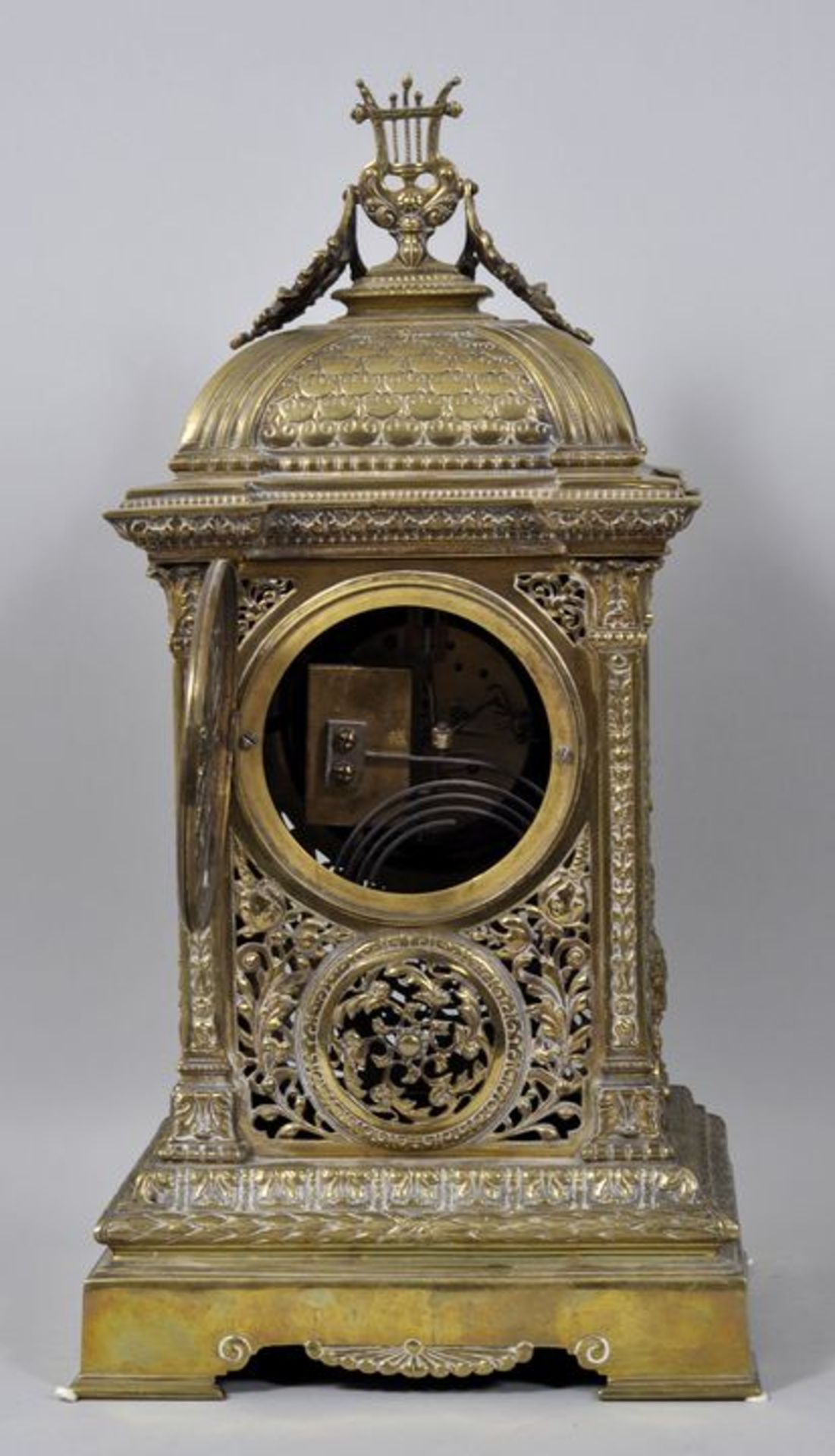 Französische Türmchenuhr, um 1900 - Bild 2 aus 2