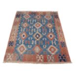 A Kilim rug or throw