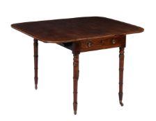 ϒ A Regency rosewood Pembroke table