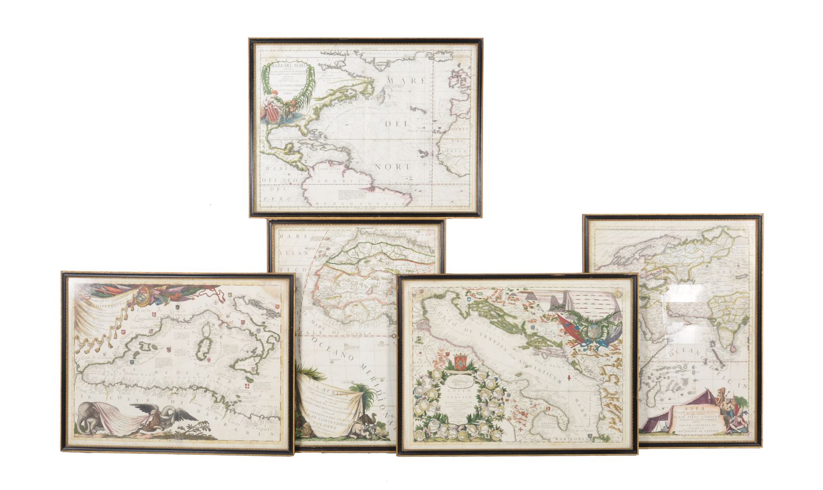 A group of seven maps - Image 2 of 2