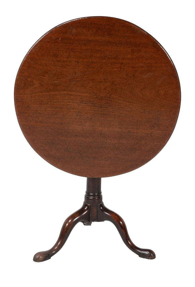 A George III mahogany tilt top occasional table - Image 2 of 2