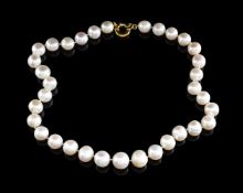 A South Sea cultured pearl necklace