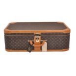 Louis Vuitton, a coated monogrammed canvas suitcase