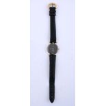 Must de Cartier, Silver gilt wrist watch