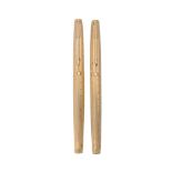 Parker, 75 Perle, a gold plated fountain pen and roller ball pen