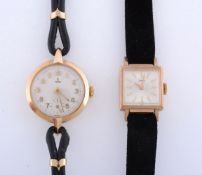 Tudor, Lady's 9 carat gold wrist watch