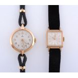 Tudor, Lady's 9 carat gold wrist watch